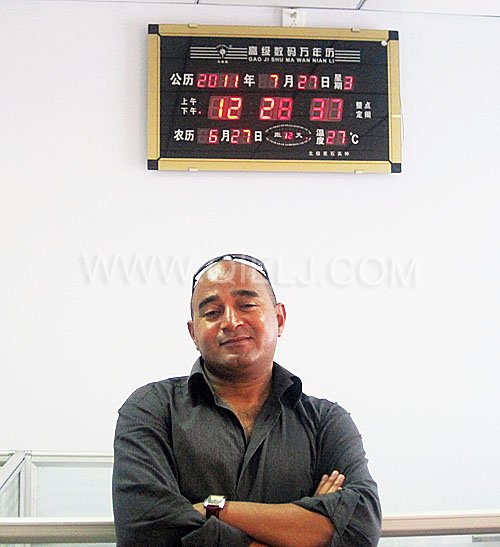 2011年7月25日，外國友人參觀考察我公司！明經理等接待并陪同參觀！(圖3)