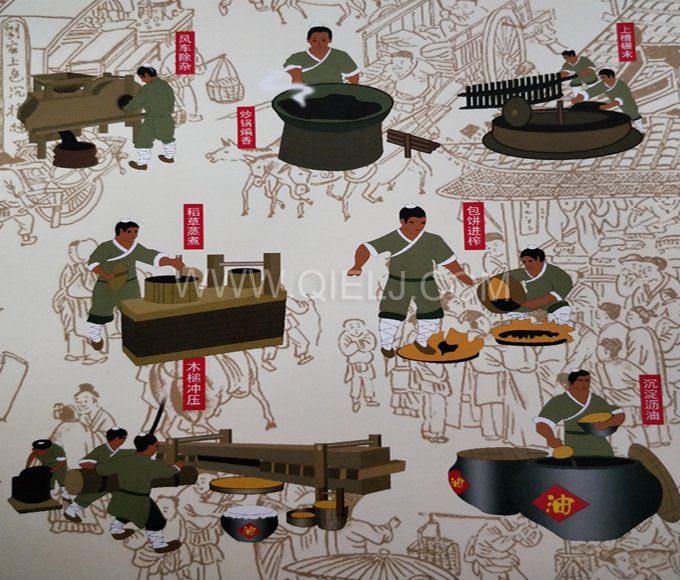 芝麻油提取加工，企鵝糧油機(jī)械生產(chǎn)色香味俱佳的油脂(圖2)
